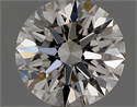 Natural Diamond 0.56 Carats, Round with Excellent Cut, H Color, VS2 Clarity and Certified by GIA