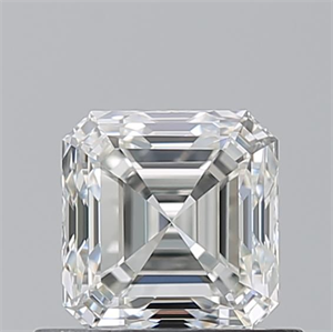 Foto Diamante Natural 0.71 quilates, Asscher , Color I, claridad VVS1 y certificado GIA de