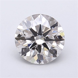 Picture of Lab Grown Diamond 1.26 Carats, Round with Ideal Cut, G Color, VVS2 Clarity and Certified by IGI