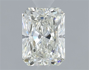 Picture of Natural Diamond 0.71 Carats, Radiant with  Cut, J Color, VVS1 Clarity and Certified by GIA