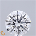 Lab Grown Diamond 1.55 Carats, Round with Ideal Cut, E Color, VS2 Clarity and Certified by IGI