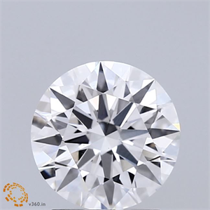 Picture of Lab Grown Diamond 1.55 Carats, Round with Ideal Cut, E Color, VS2 Clarity and Certified by IGI