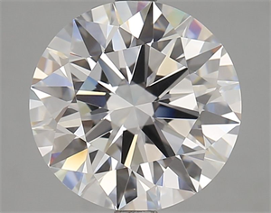Picture of Lab Grown Diamond 4.14 Carats, Round with Excellent Cut, D Color, VS1 Clarity and Certified by GIA