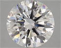 Lab Grown Diamond 4.14 Carats, Round with Excellent Cut, D Color, VS1 Clarity and Certified by GIA