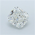Diamante Natural 0.71 quilates, Del cojín , Color H, claridad VS2 y certificado GIA