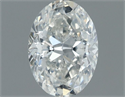 Diamante Natural 0.50 quilates, Ovalado , Color H, claridad SI2 y certificado GIA