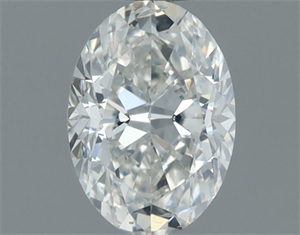 Foto Diamante Natural 0.50 quilates, Ovalado , Color H, claridad SI2 y certificado GIA de