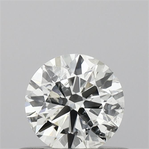 Picture of Natural Diamond 0.41 Carats, Round with Excellent Cut, G Color, SI2 Clarity and Certified by IGI