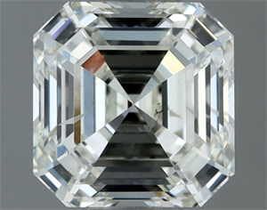 Picture of Natural Diamond 1.00 Carats, Asscher with  Cut, J Color, SI1 Clarity and Certified by IGI