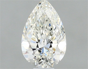 Picture of Natural Diamond 0.50 Carats, Pear with  Cut, H Color, VVS1 Clarity and Certified by GIA