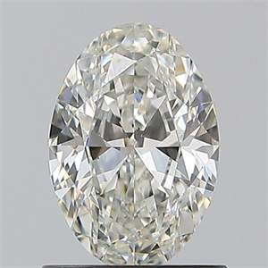 Foto Diamante Natural 0.90 quilates, Ovalado , Color H, claridad SI1 y certificado GIA de