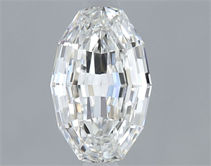 Foto Diamante Natural 0.71 quilates, Ovalado , Color F, claridad VS1 y certificado GIA de