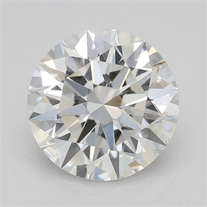 Picture of Natural Diamond 2.01 Carats, Round with Excellent Cut, H Color, VS2 Clarity and Certified by GIA