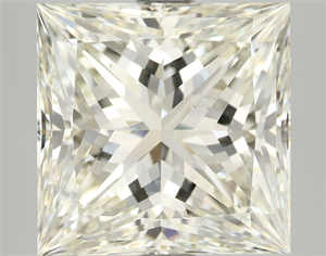 Picture of Natural Diamond 5.02 Carats, Princess with  Cut, J Color, VS1 Clarity and Certified by IGI