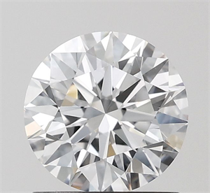 Picture of Lab Grown Diamond 1.04 Carats, Round with Ideal Cut, D Color, VVS2 Clarity and Certified by IGI