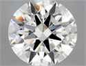 Diamante Natural 0.50 quilates, Redondo , Color H, claridad VVS1 y certificado GIA
