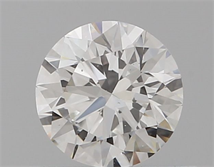 Picture of Natural Diamond 0.50 Carats, Round with Excellent Cut, F Color, VS2 Clarity and Certified by GIA