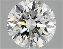 Del inventario de diamantes de laboratorio, 2.55 quilates, Redondo , Color G, claridad VVS2 y certificado IGI
