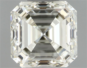 Foto Diamante Natural 1.01 quilates, Asscher , Color J, claridad VVS1 y certificado IGI de
