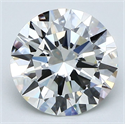 Diamante Natural 2.53 quilates, Redondo , Color H, claridad VS1 y certificado GIA