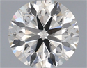 Natural Diamond 0.50 Carats, Round with Excellent Cut, I Color, SI2 Clarity and Certified by IGI