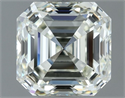 Natural Diamond 1.00 Carats, Asscher with  Cut, K Color, VVS1 Clarity and Certified by IGI