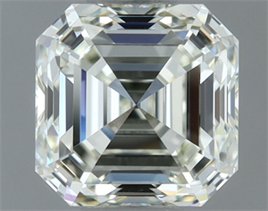 Picture of Natural Diamond 1.00 Carats, Asscher with  Cut, K Color, VVS1 Clarity and Certified by IGI