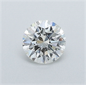 Diamante Natural 0.40 quilates, Redondo , Color I, claridad VVS2 y certificado GIA