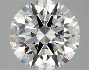 Picture of Lab Grown Diamond 3.10 Carats, Round with Ideal Cut, E Color, VS2 Clarity and Certified by IGI