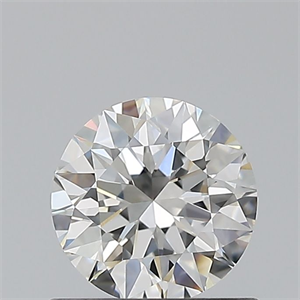 Picture of Natural Diamond 0.71 Carats, Round with Excellent Cut, F Color, VS1 Clarity and Certified by GIA