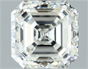 Diamante Natural 1.51 quilates, Asscher , Color H, claridad VS1 y certificado IGI