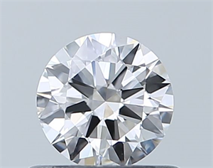 Foto Diamante Natural 0.50 quilates, Redondo , Color D, claridad VVS2 y certificado GIA de