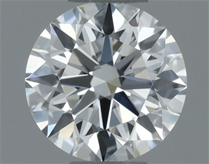 Foto Diamante Natural 0.50 quilates, Redondo , Color G, claridad VVS2 y certificado GIA de