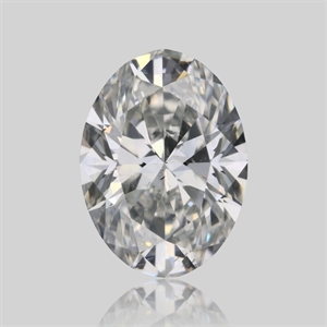 Picture of Natural Diamond 0.80 Carats, Oval with  Cut, H Color, SI2 Clarity and Certified by GIA