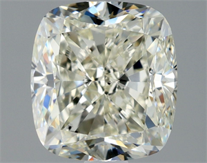 Foto Diamante Natural 1.80 quilates, Del cojín , Color L, claridad VS2 y certificado GIA de