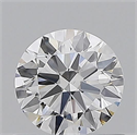 Diamante Natural 0.70 quilates, Redondo , Color D, claridad VS2 y certificado GIA