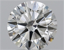 Diamante Natural 1.51 quilates, Redondo , Color H, claridad VS2 y certificado GIA
