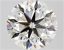 Diamante Natural 1.50 quilates, Redondo , Color H, claridad VS2 y certificado GIA