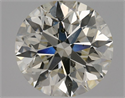 Natural Diamond 1.08 Carats, Round with Excellent Cut, M Color, SI2 Clarity and Certified by GIA