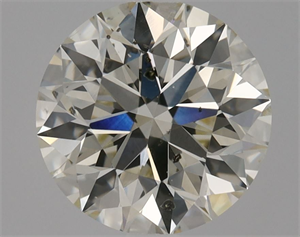 Picture of Natural Diamond 1.08 Carats, Round with Excellent Cut, M Color, SI2 Clarity and Certified by GIA
