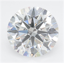 Lab Grown Diamond 3.01 Carats, Round with Excellent Cut, D Color, VVS2 Clarity and Certified by GIA