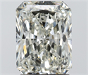 Natural Diamond 2.04 Carats, Radiant with  Cut, J Color, SI1 Clarity and Certified by IGI