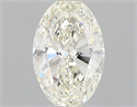 Diamante Natural 0.40 quilates, Ovalado , Color K, claridad VS1 y certificado GIA