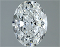 Natural Diamond 1.21 Carats, Oval with  Cut, E Color, VS2 Clarity and Certified by GIA