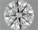 Lab Grown Diamond 1.10 Carats, Round with Excellent Cut, D Color, VS1 Clarity and Certified by GIA