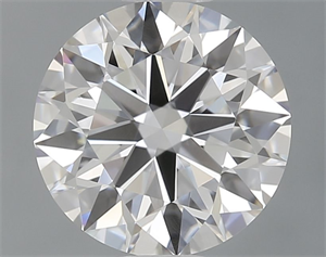 Picture of Lab Grown Diamond 1.10 Carats, Round with Excellent Cut, D Color, VS1 Clarity and Certified by GIA