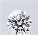 Lab Grown Diamond 1.04 Carats, Round with Ideal Cut, D Color, VVS2 Clarity and Certified by IGI
