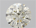 Diamante Natural 0.70 quilates, Redondo , Color K, claridad SI1 y certificado IGI