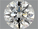 Diamante Natural 0.61 quilates, Redondo , Color I, claridad VVS2 y certificado GIA