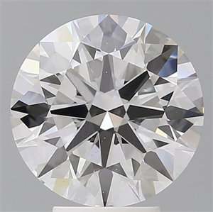 Picture of Lab Grown Diamond 4.60 Carats, Round with Ideal Cut, E Color, VS1 Clarity and Certified by IGI